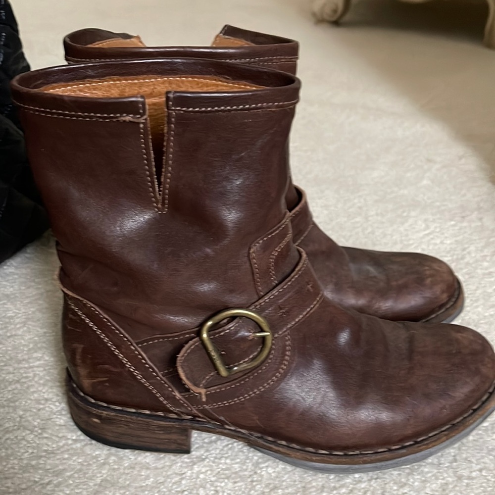 Fiorentini & Baker brown leather boots